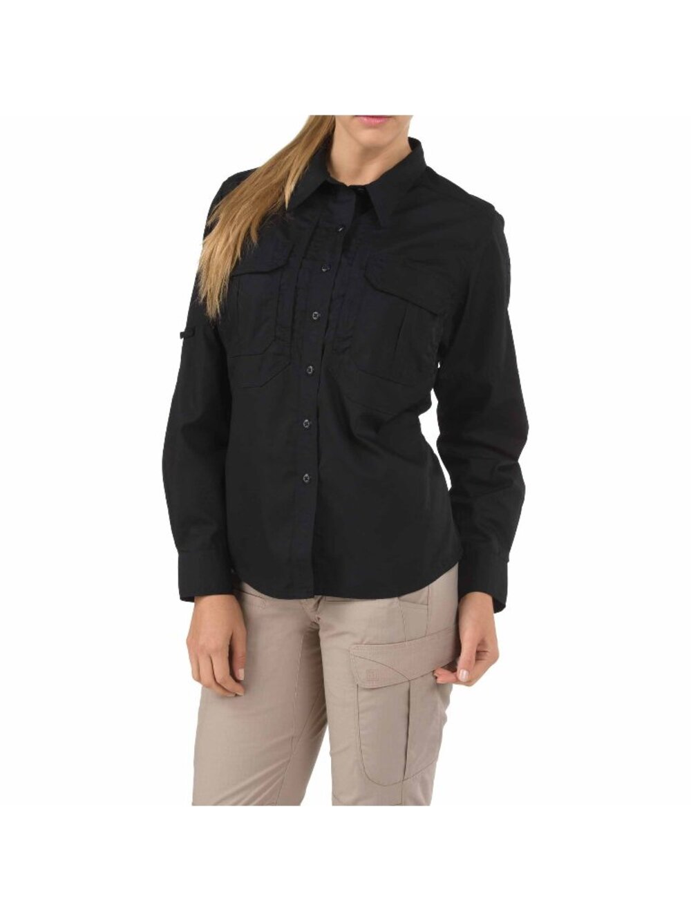 NWT 5.11 Tactical Wmn’s‎ Taclite Pro LS Shirt sz Medium 62070 Black